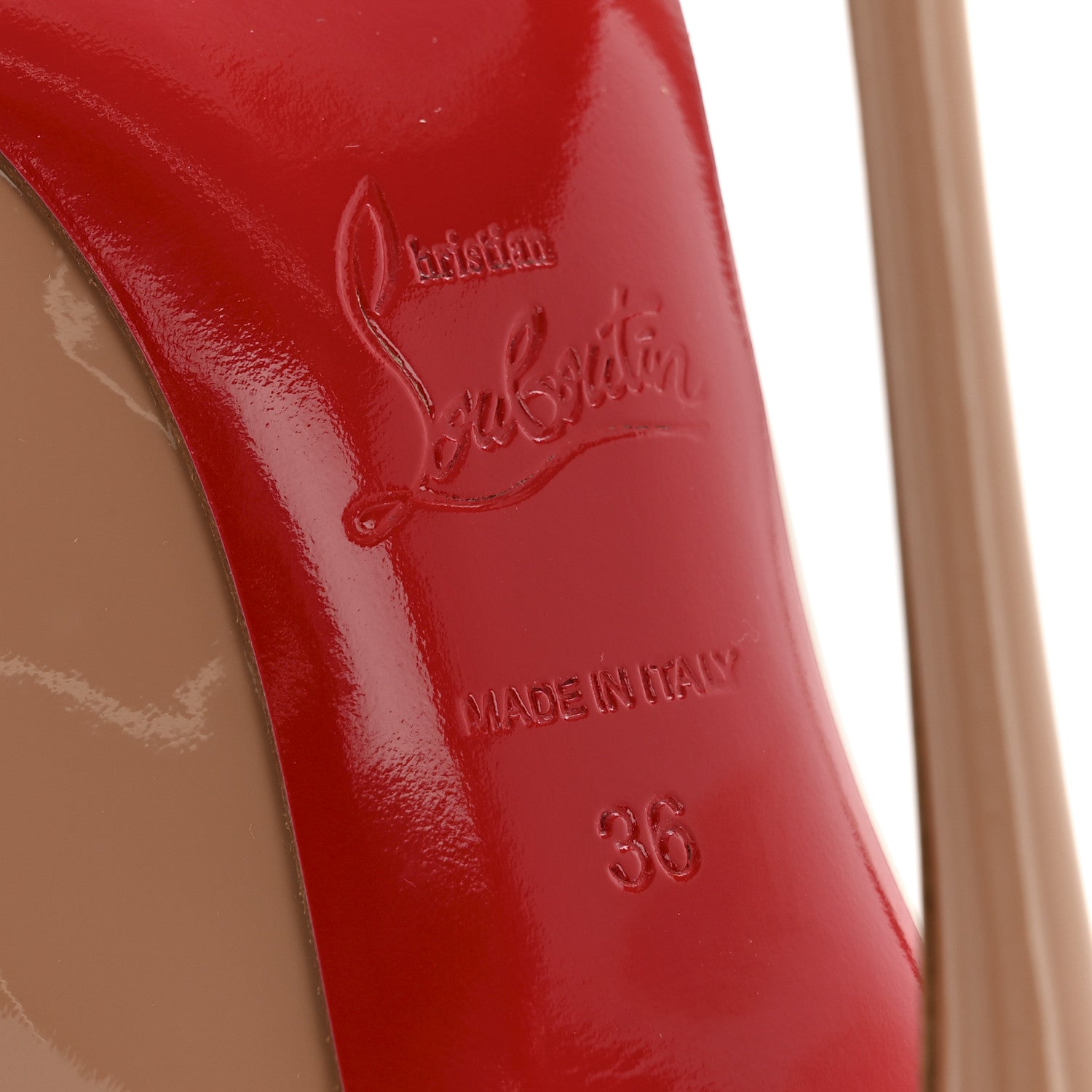Christian Louboutin Patent So Kate 120 Pumps 36 Nude 7 of 11