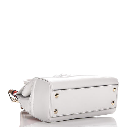 Versace Calfskin Medium Palazzo Empire Bag White 4 of 7