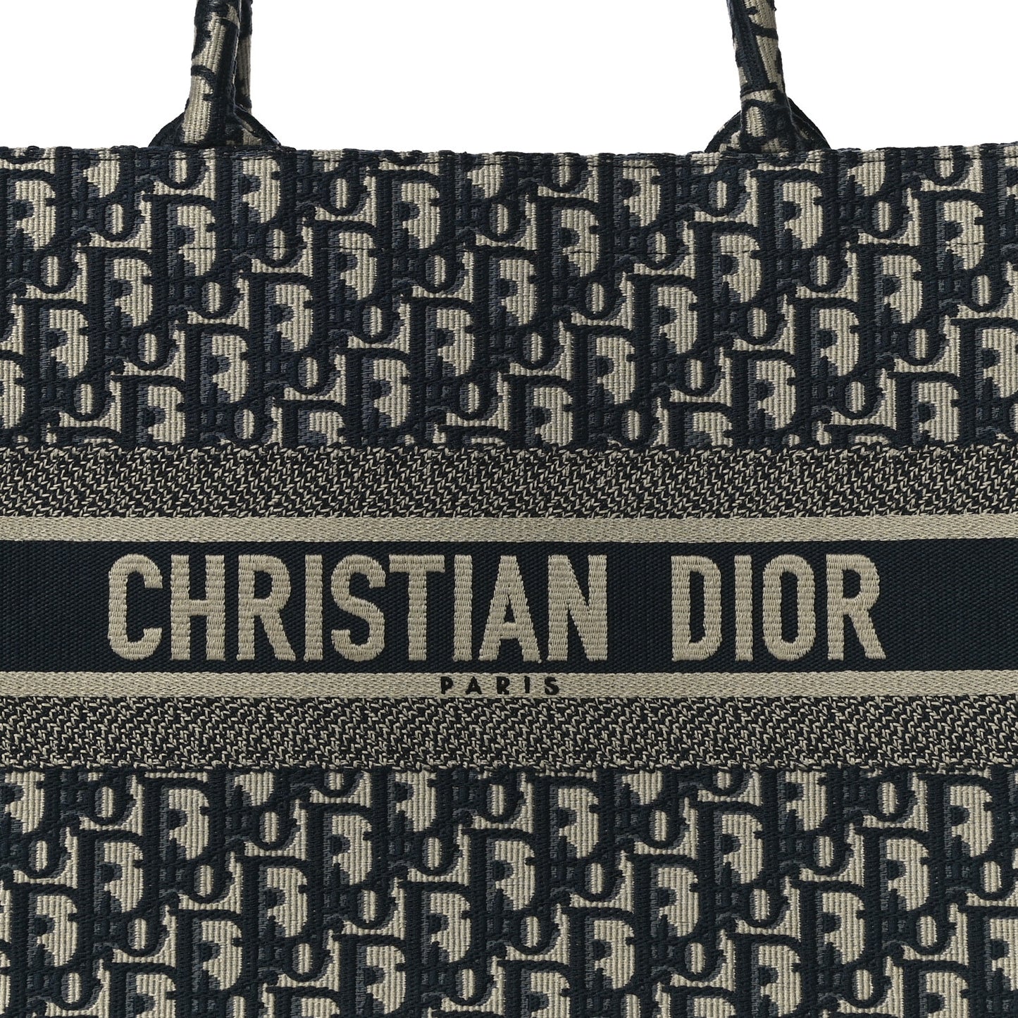 Oblique Medium Book Tote Blue Multicolor