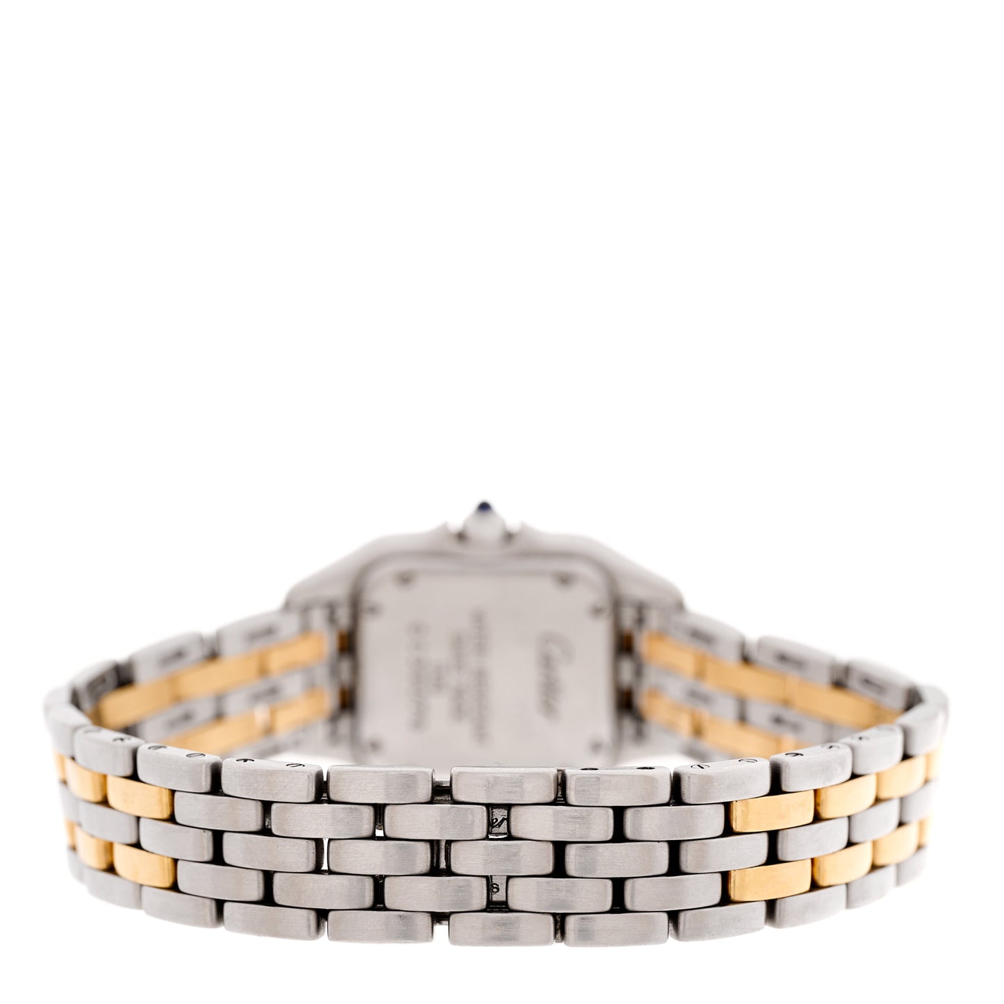 Stainless Steel 18K Yellow Gold 22mm Panthere Quartz Watch