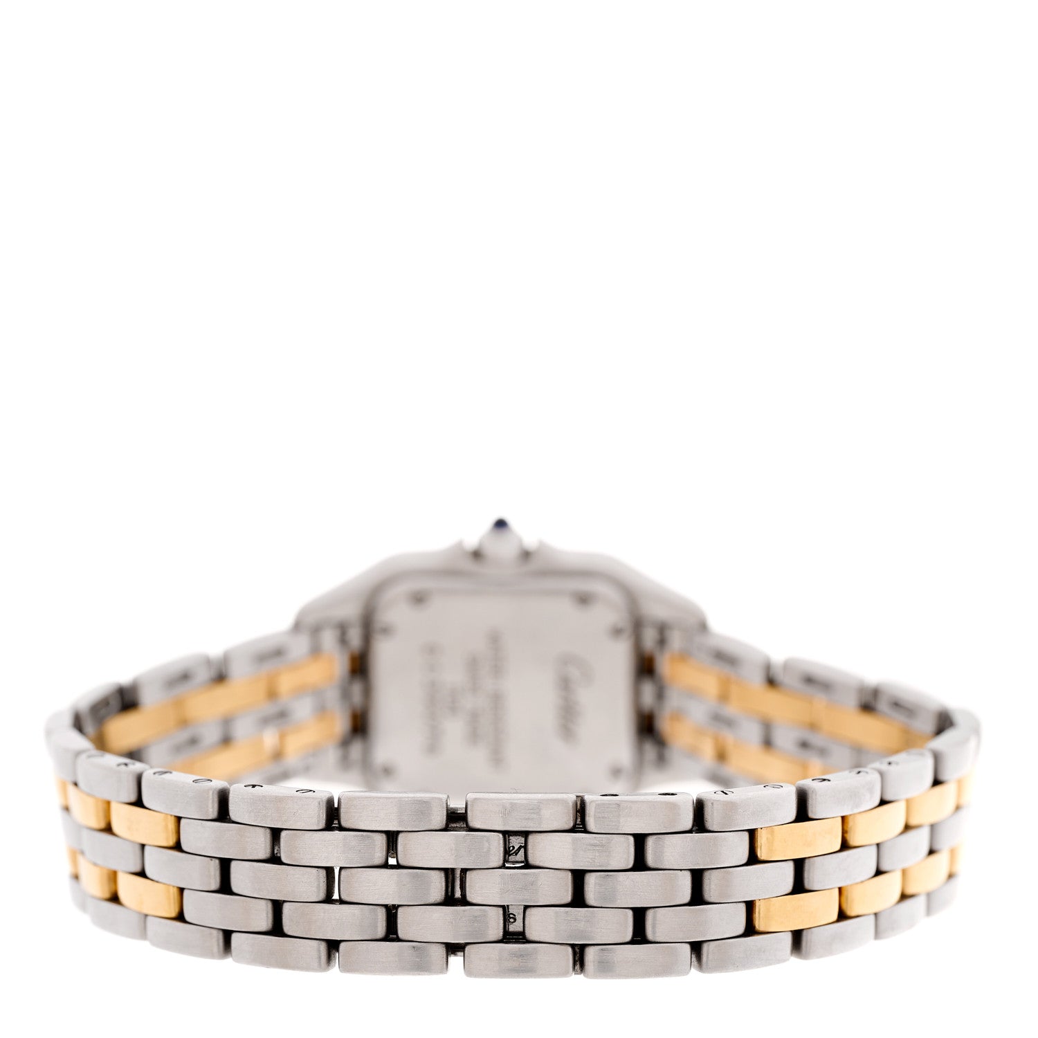 Cartier Stainless Steel 18K Yellow Gold 22mm Panthere Quartz Watch 3 of 4