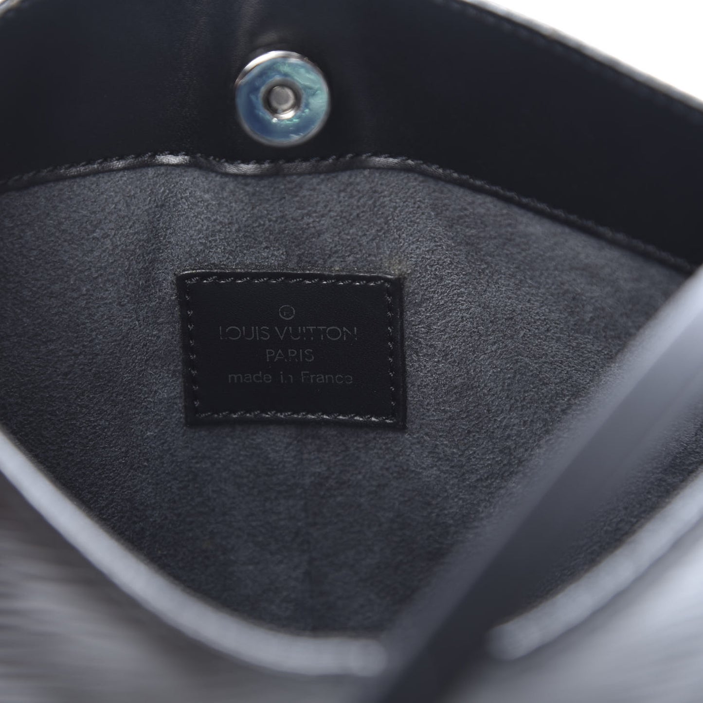 Epi Demi Lune Pochette Black