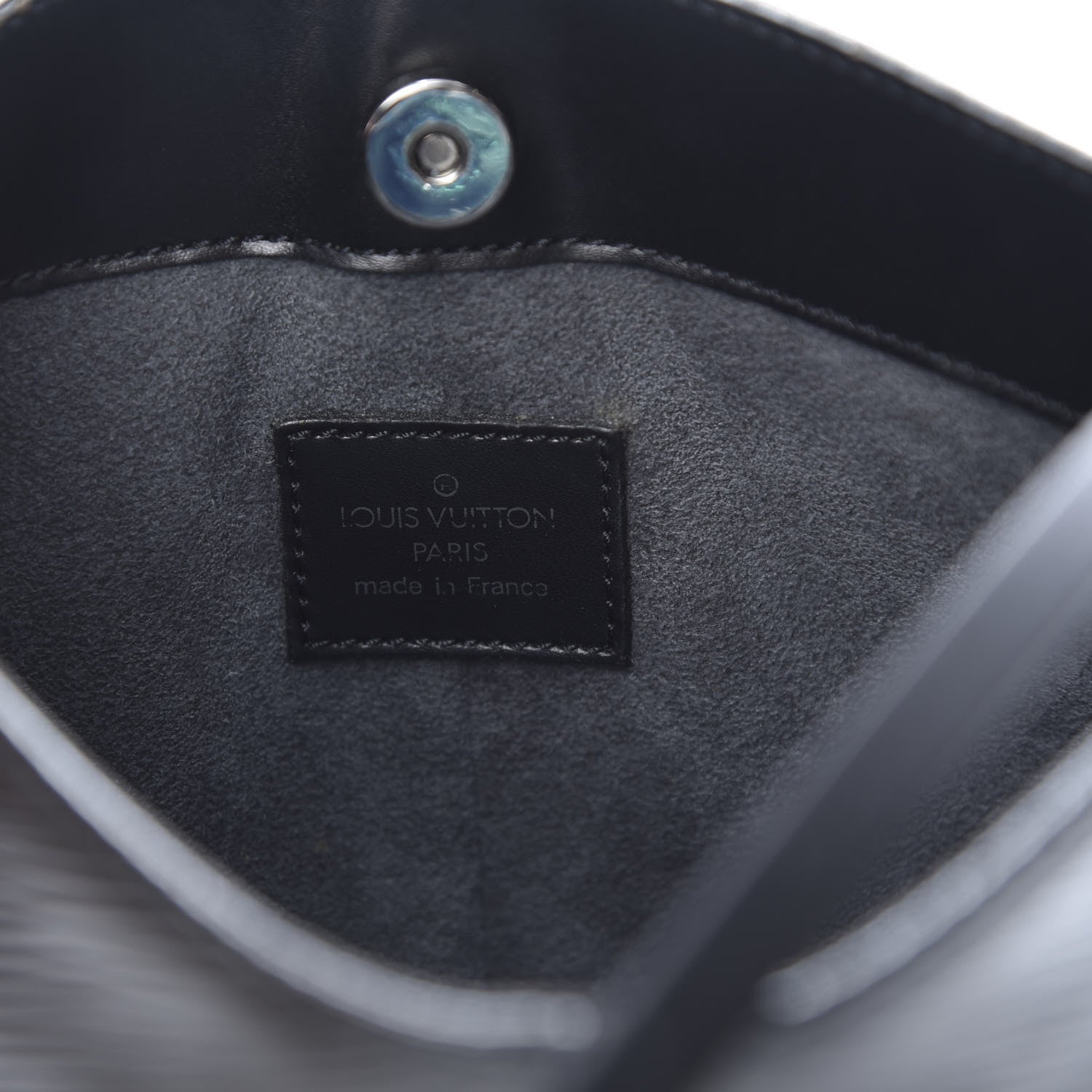 Louis Vuitton Epi Demi Lune Pochette Black 6 of 11