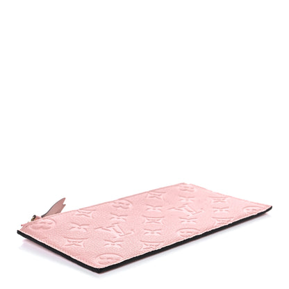 Louis Vuitton Empreinte Felicie Chain Wallet Zippered Insert Rose Poudre 4 of 9
