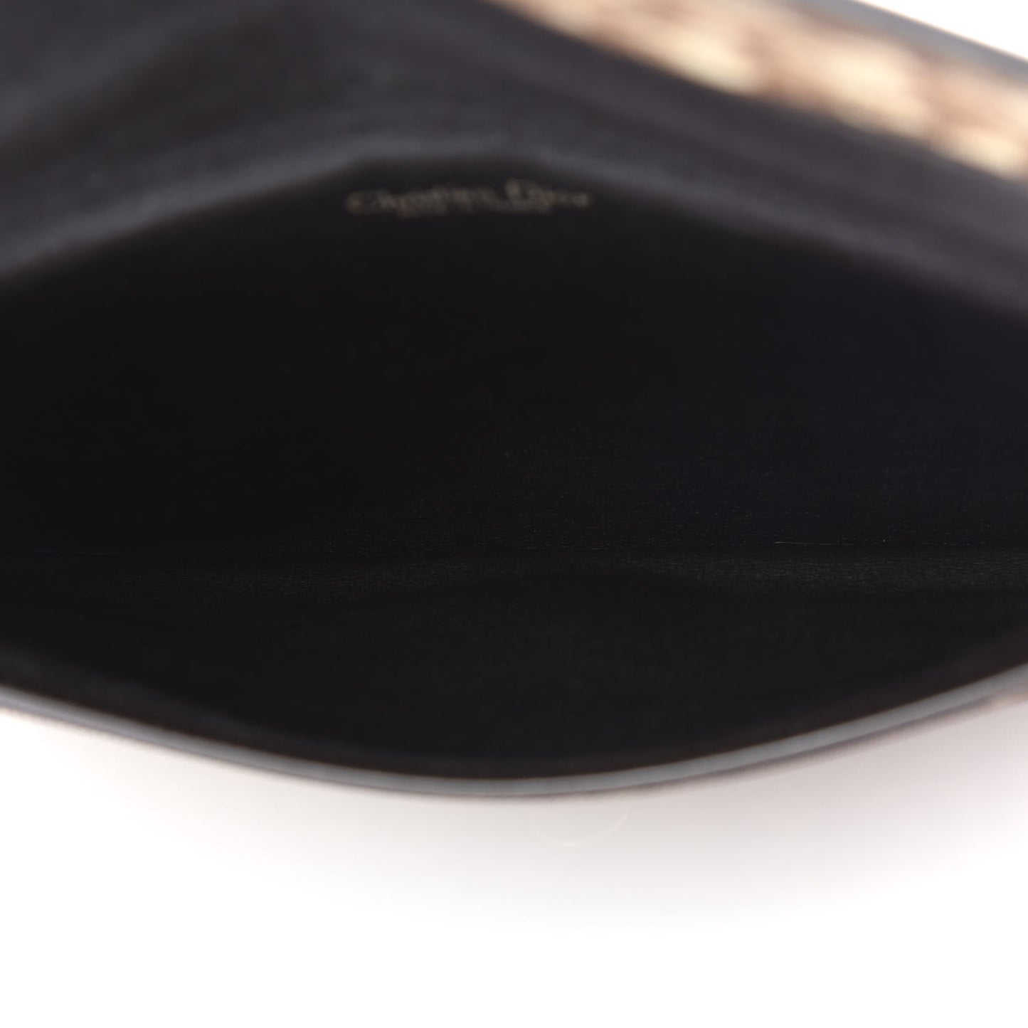 Monogram Flap Clutch Brown