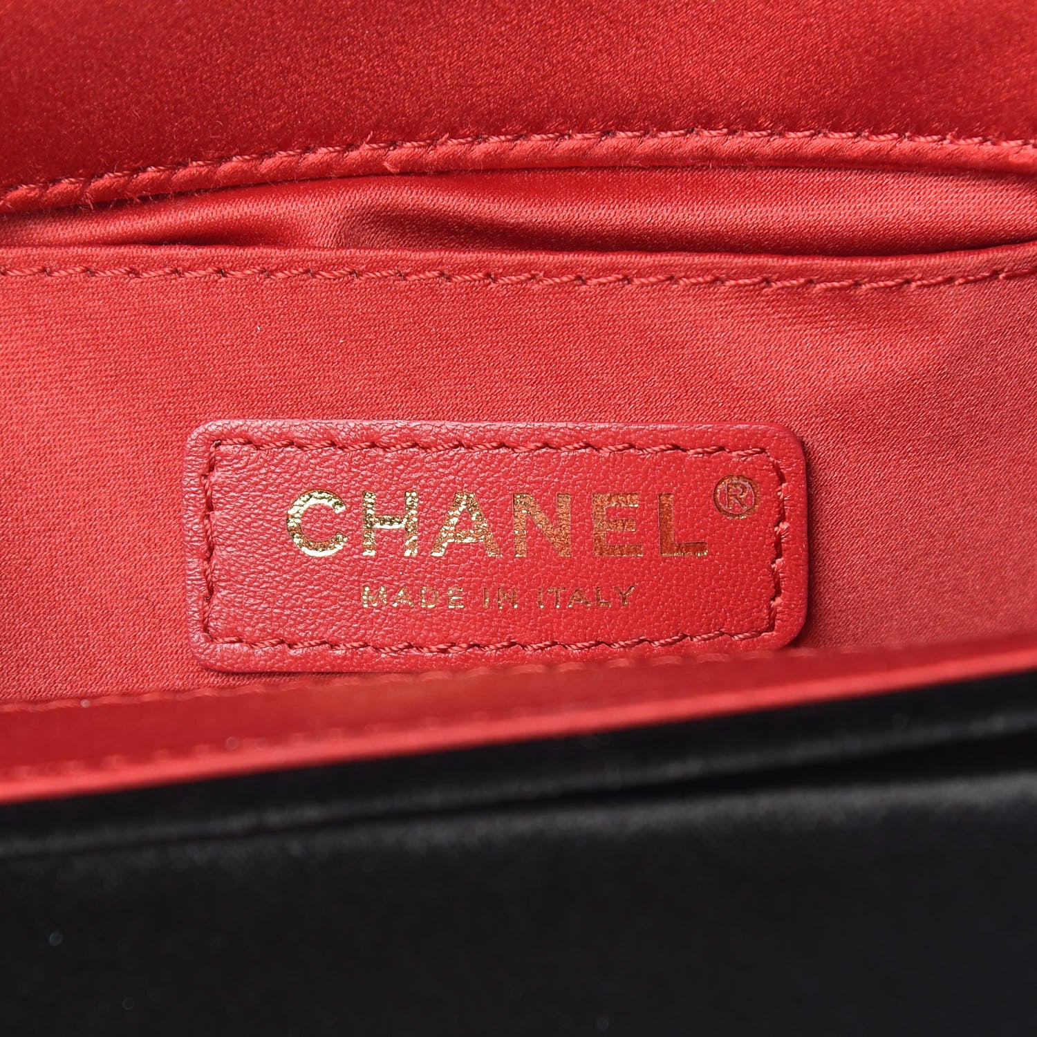 Chanel Velvet Quilted Small Camellia Flap Black Red Blue 7 of 11
