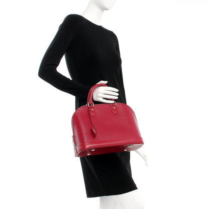 Louis Vuitton Epi Alma PM Fuchsia 2 of 6