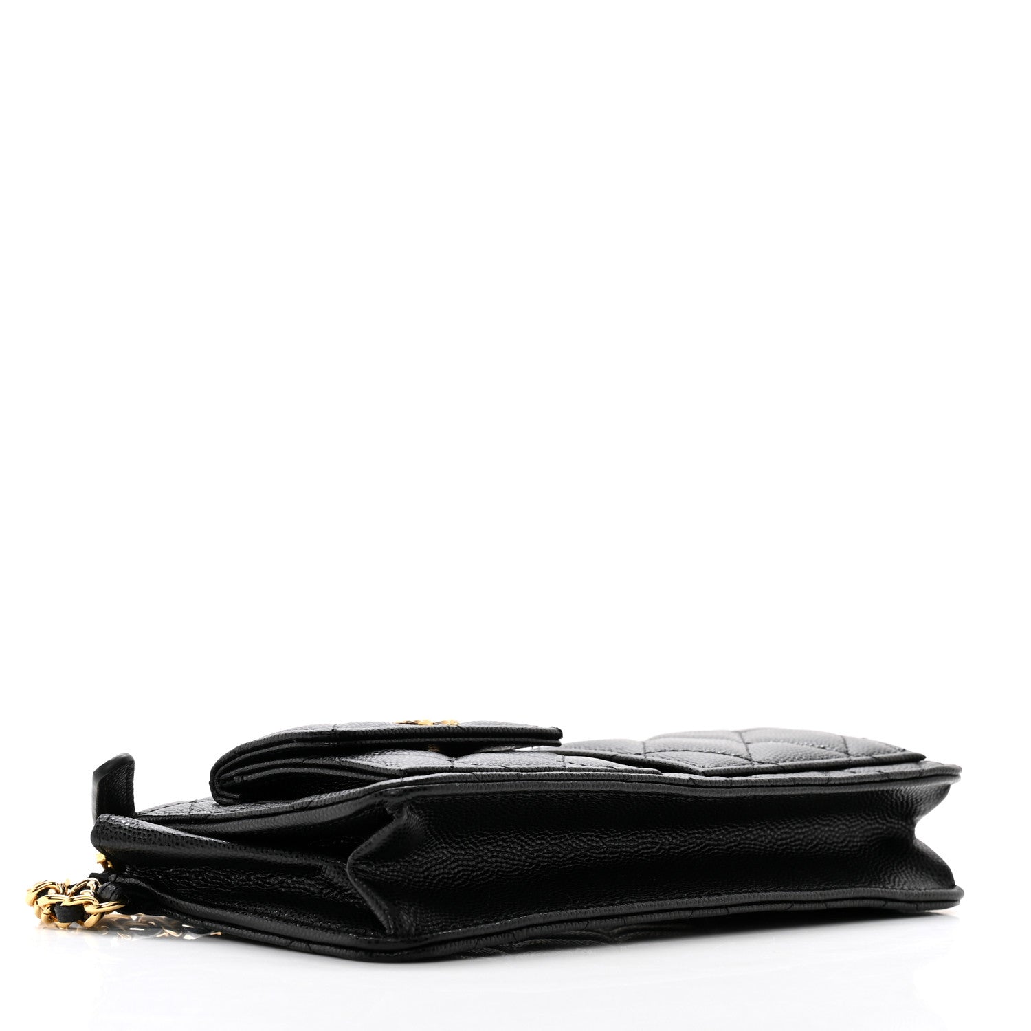 Chanel Caviar Quilted Polly Pocket Pouch Black 4 of 10