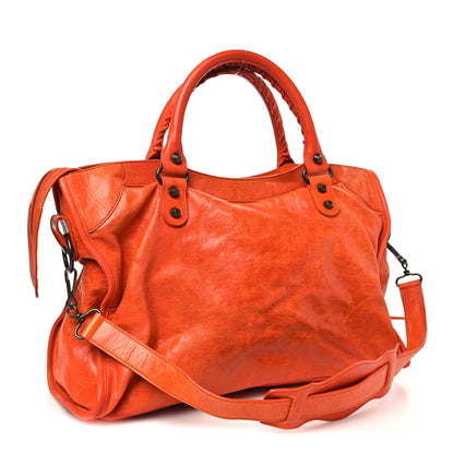 Balenciaga Chevre Classic Hardware City Rouille 3 of 11