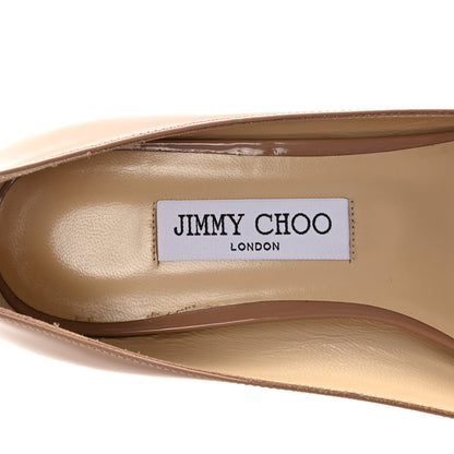 Jimmy Choo Patent Love Flats 40 Ballet Pink 8 of 9