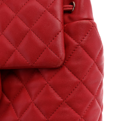 Chanel Lambskin Quilted Small Urban Spirit Backpack Red 11 of 12
