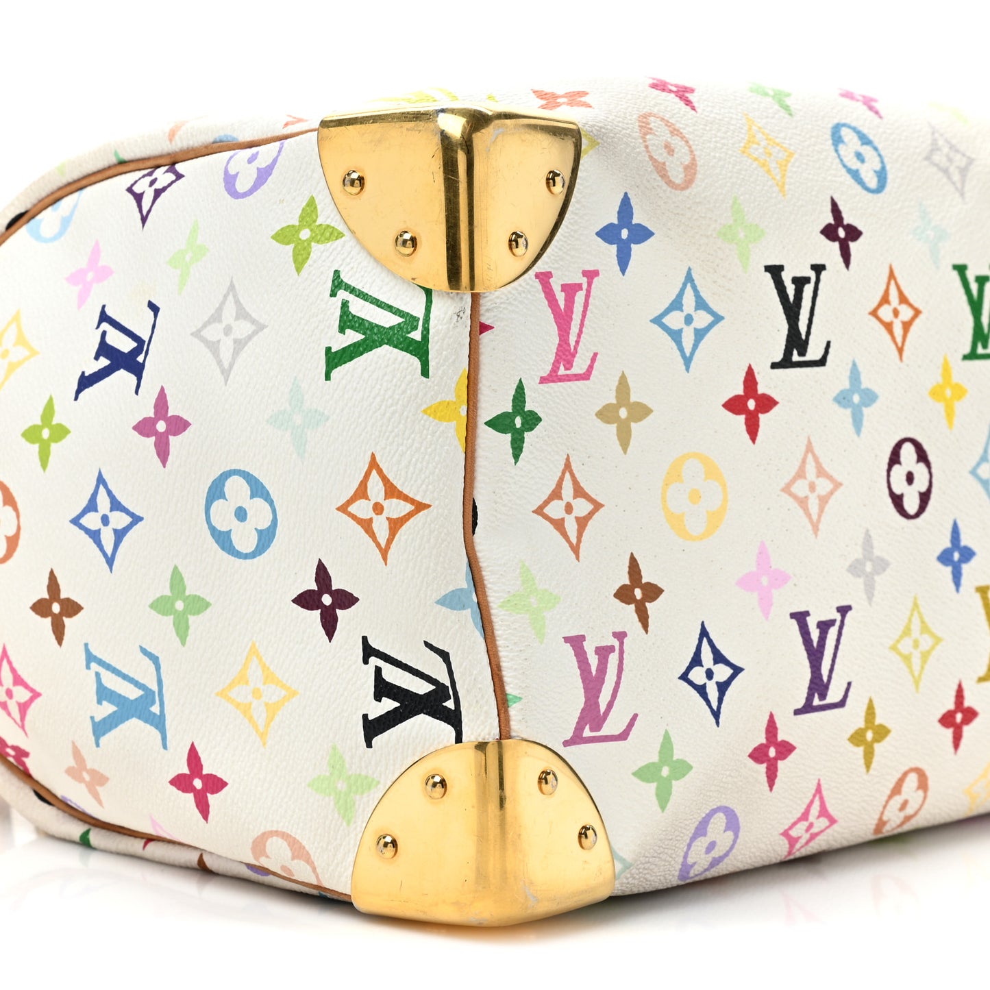 Monogram Multicolor Speedy 30 White