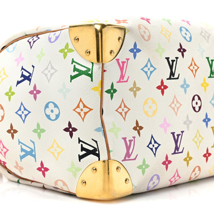 Louis Vuitton Monogram Multicolor Speedy 30 White 8 of 21