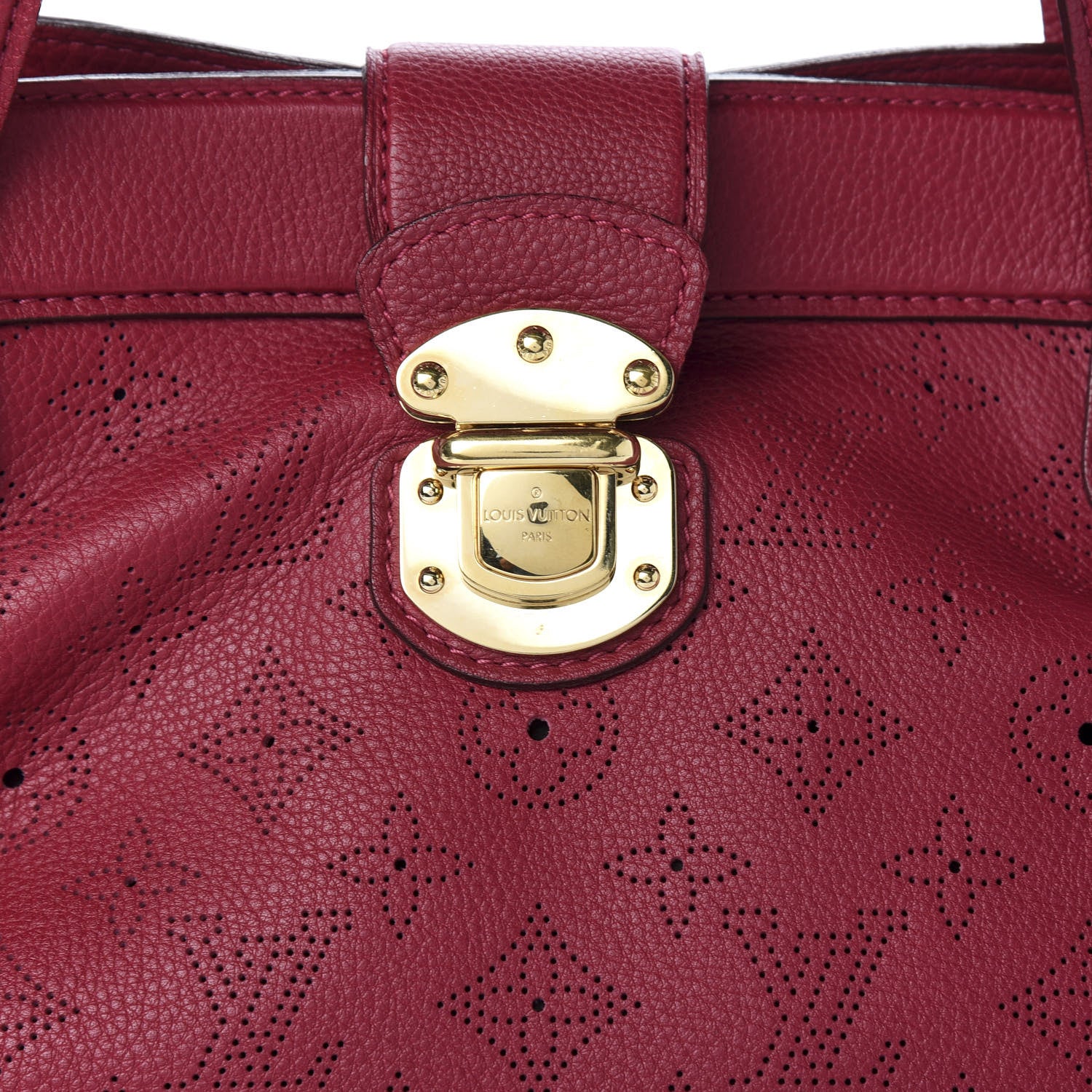 Louis Vuitton Mahina Cirrus PM Grenat 9 of 9