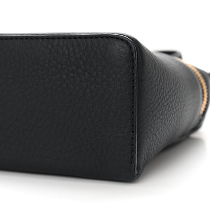 Loro Piana Grained Calfskin L19 Extra Pocket Pouch Navy Blue 8 of 9