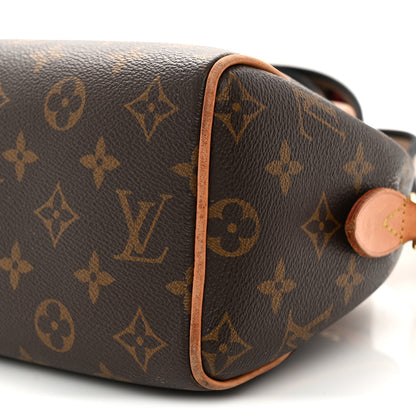 Louis Vuitton Monogram Speedy Bandouliere 20 Black 8 of 16