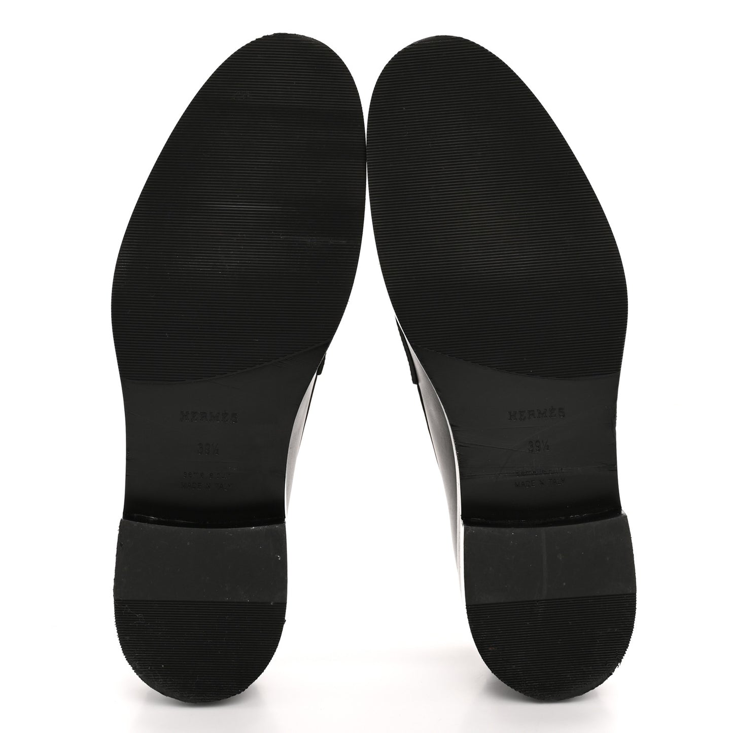 Calfskin Womens Hot Loafer 38 Black 39.5 Black