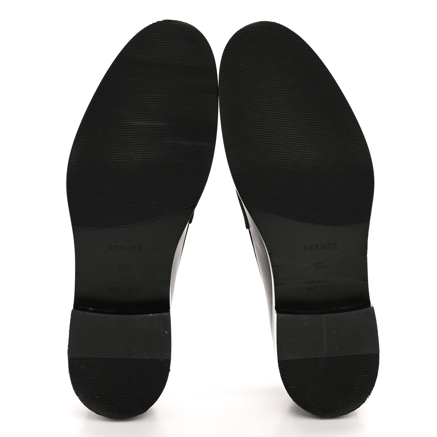 Hermes Calfskin Womens Hot Loafer 38 Black 39.5 Black 6 of 11
