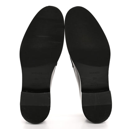 Hermes Calfskin Womens Hot Loafer 38 Black 39.5 Black 6 of 11