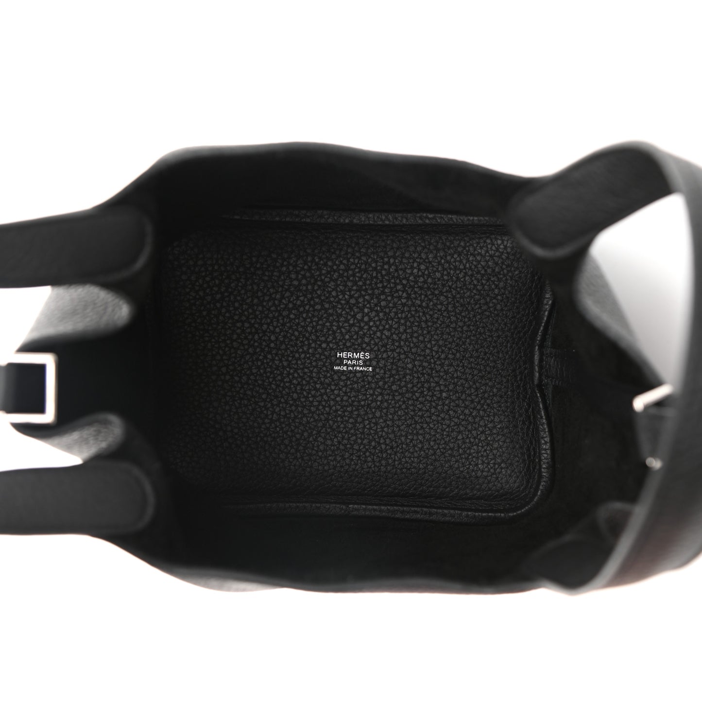 Taurillon Clemence Picotin Lock 18 PM Black