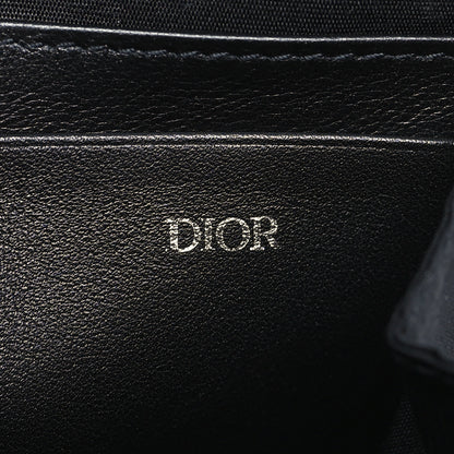 Christian Dior Oblique Zipped With Strap Pouch Black 7 of 11