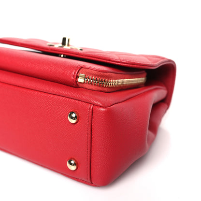 Chanel Caviar Quilted Small Business Affinity Flap Red 9 of 9