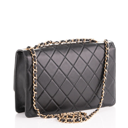 Chanel Lambskin Quilted Large Golden Class Flap Black 3 of 7