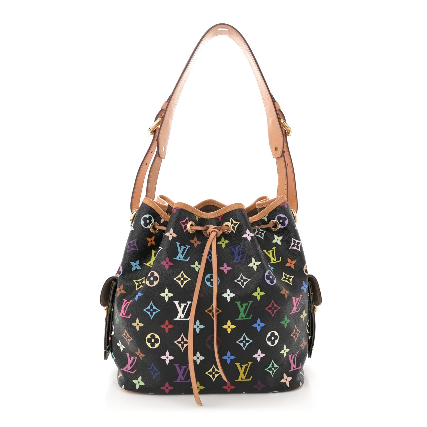 Monogram Multicolor Petit Noe Black