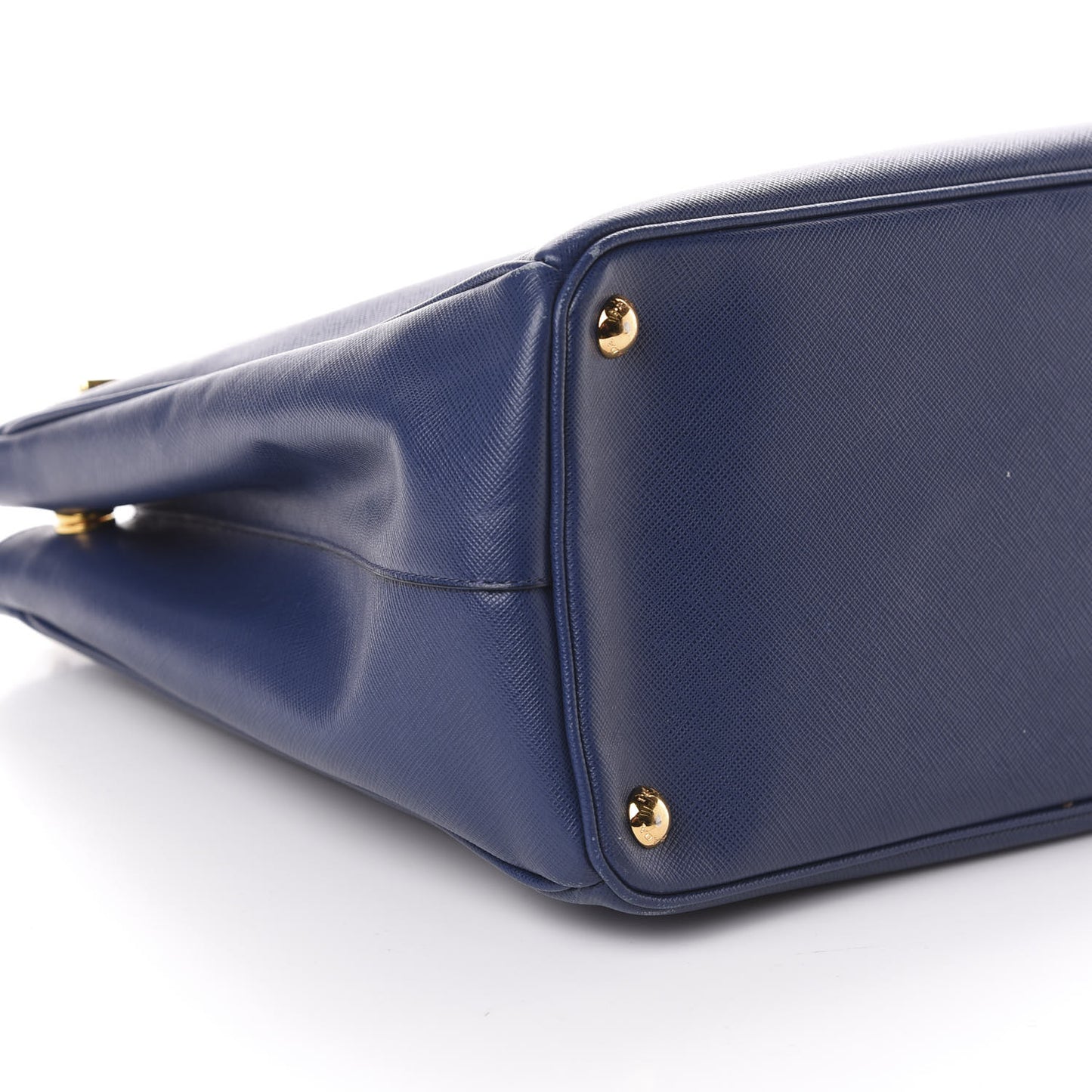 Saffiano Large Galleria Double Zip Tote Bluette