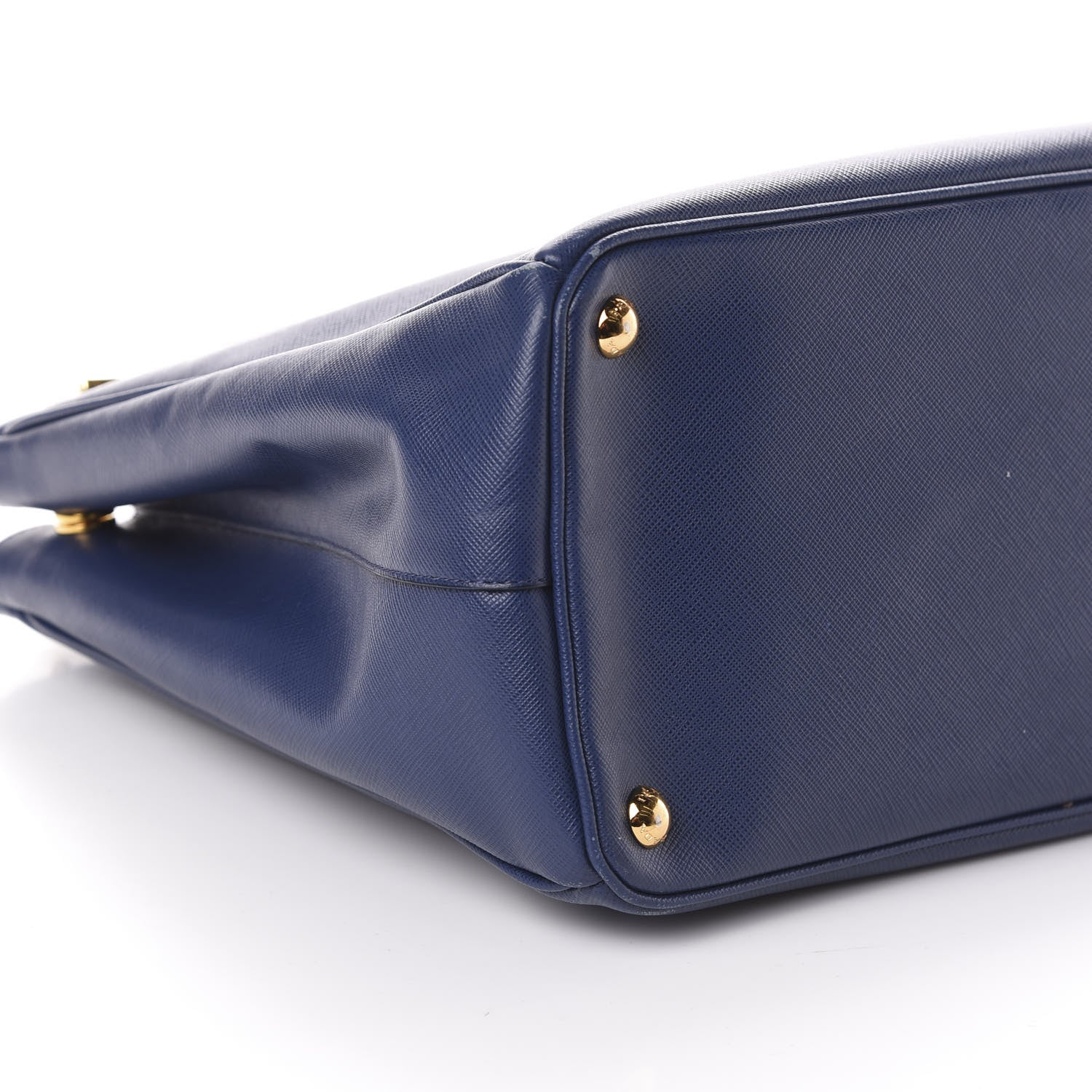 Prada Saffiano Large Galleria Double Zip Tote Bluette 8 of 9