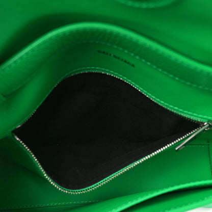 Balenciaga Grained Calfskin XS Downtown Shoulder Bag Vivid Green 6 of 12