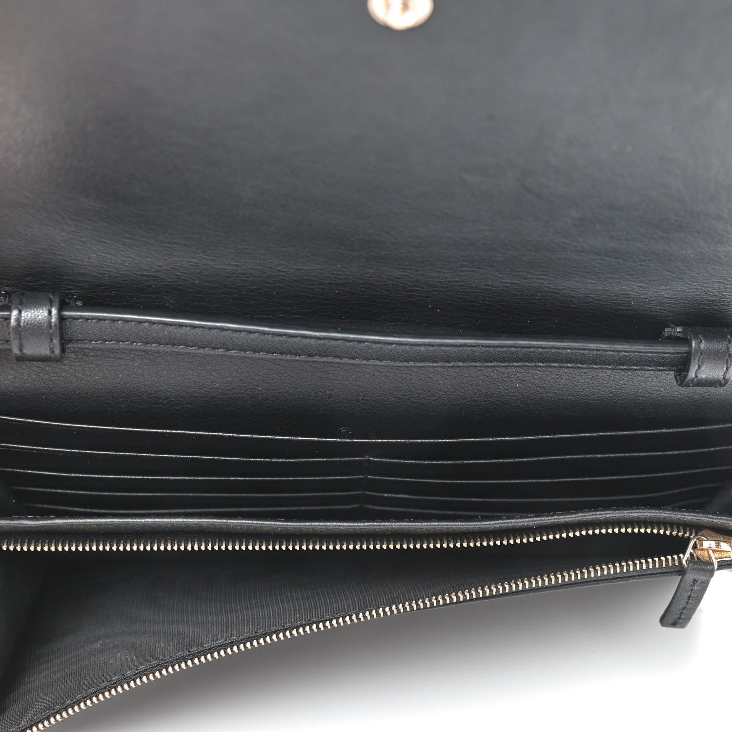 Gucci Microguccissima Crossbody Wallet Black 5 of 9