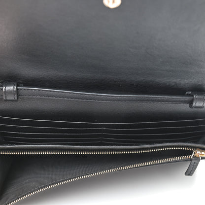 Gucci Microguccissima Crossbody Wallet Black 5 of 9