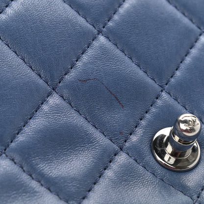 Chanel Lambskin Quilted Soft Boy Flap Blue 5 of 9