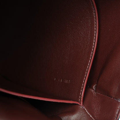 Celine Natural Calfskin Medium Trotteur Burgundy 8 of 8