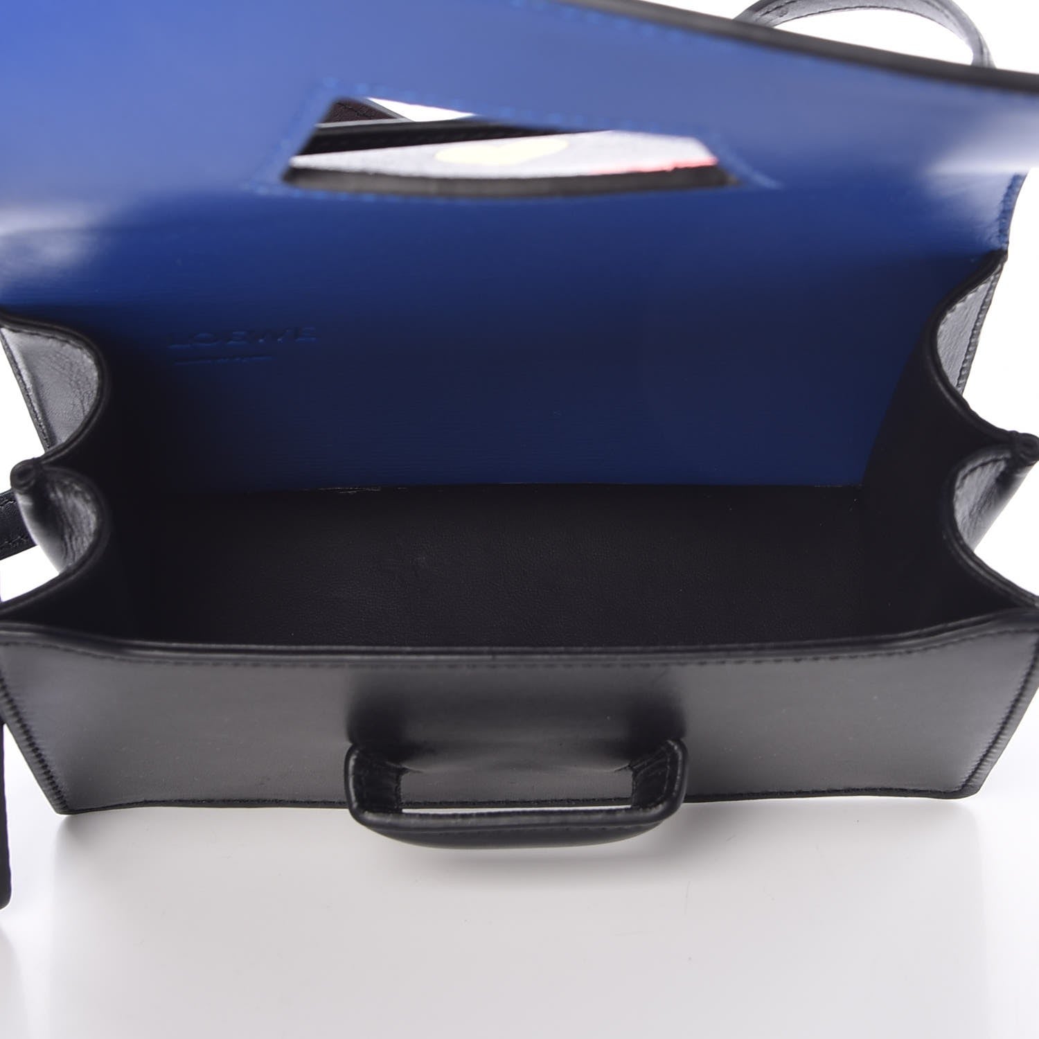 Loewe Calfskin Hearts Small Barcelona Shoulder Bag Black 5 of 9
