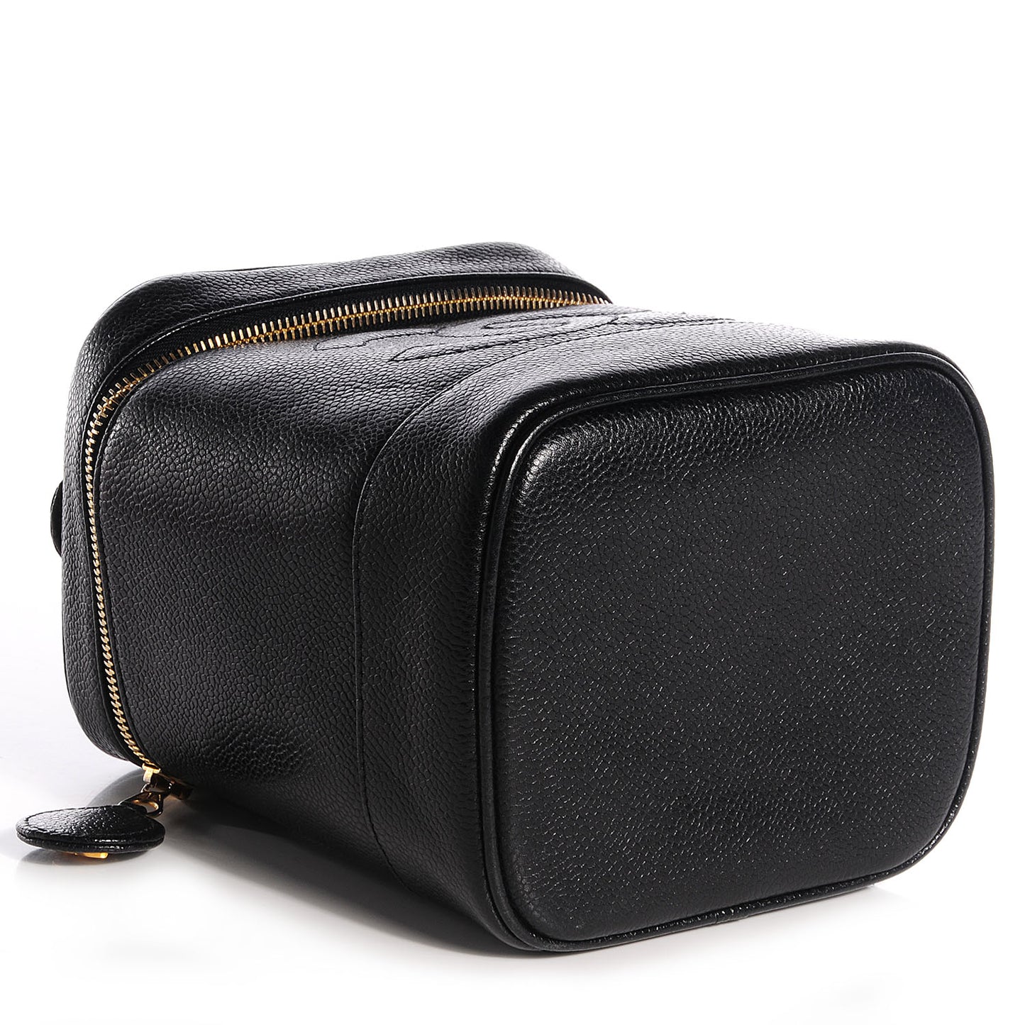 Caviar Cosmetic Vanity Bag Black