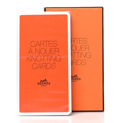 Hermes Knotting Cards Cartes A Nouer Carre Scarf Guide 4 of 4