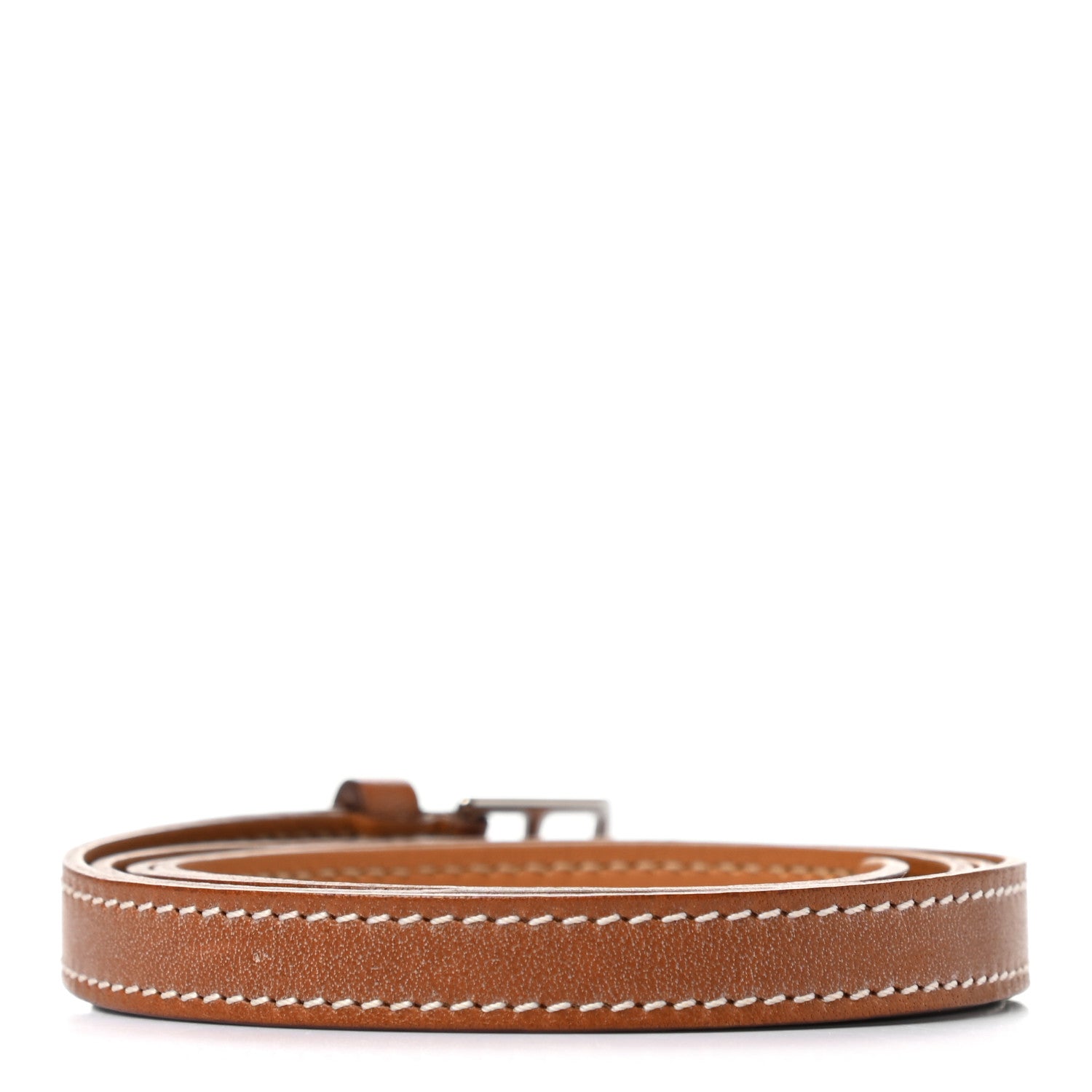Hermes Barenia Mini Etriviere 4 Tours Bracelet L Fauve 2 of 6