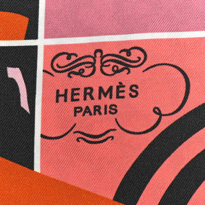 Hermes Silk Brides De Gala En Desordre Maxi Twilly 3 of 5