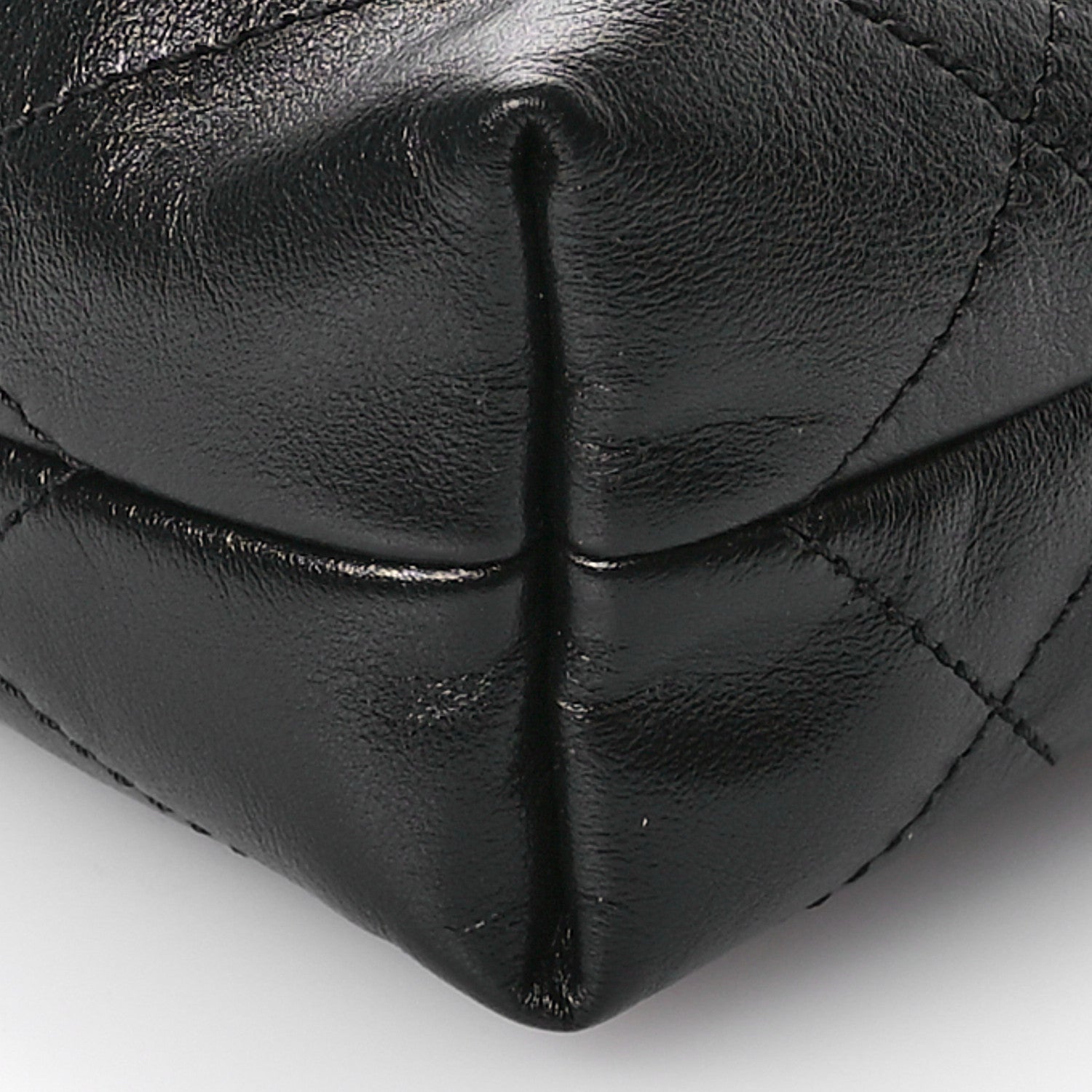 Chanel Shiny Calfskin Quilted Mini Chanel 22 Black 9 of 11