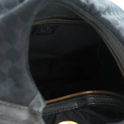 Gucci Monogram Interlocking Medium Hobo Black 5 of 7