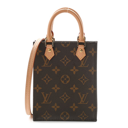 Louis Vuitton Monogram Petit Sac Plat 1 of 10
