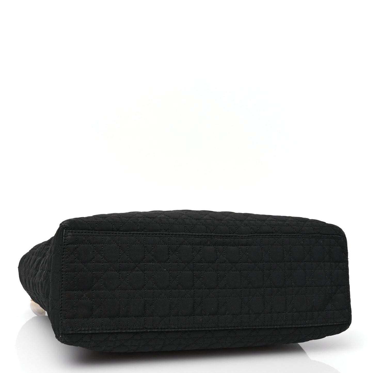 Nylon Cannage Large Lady Dior Black