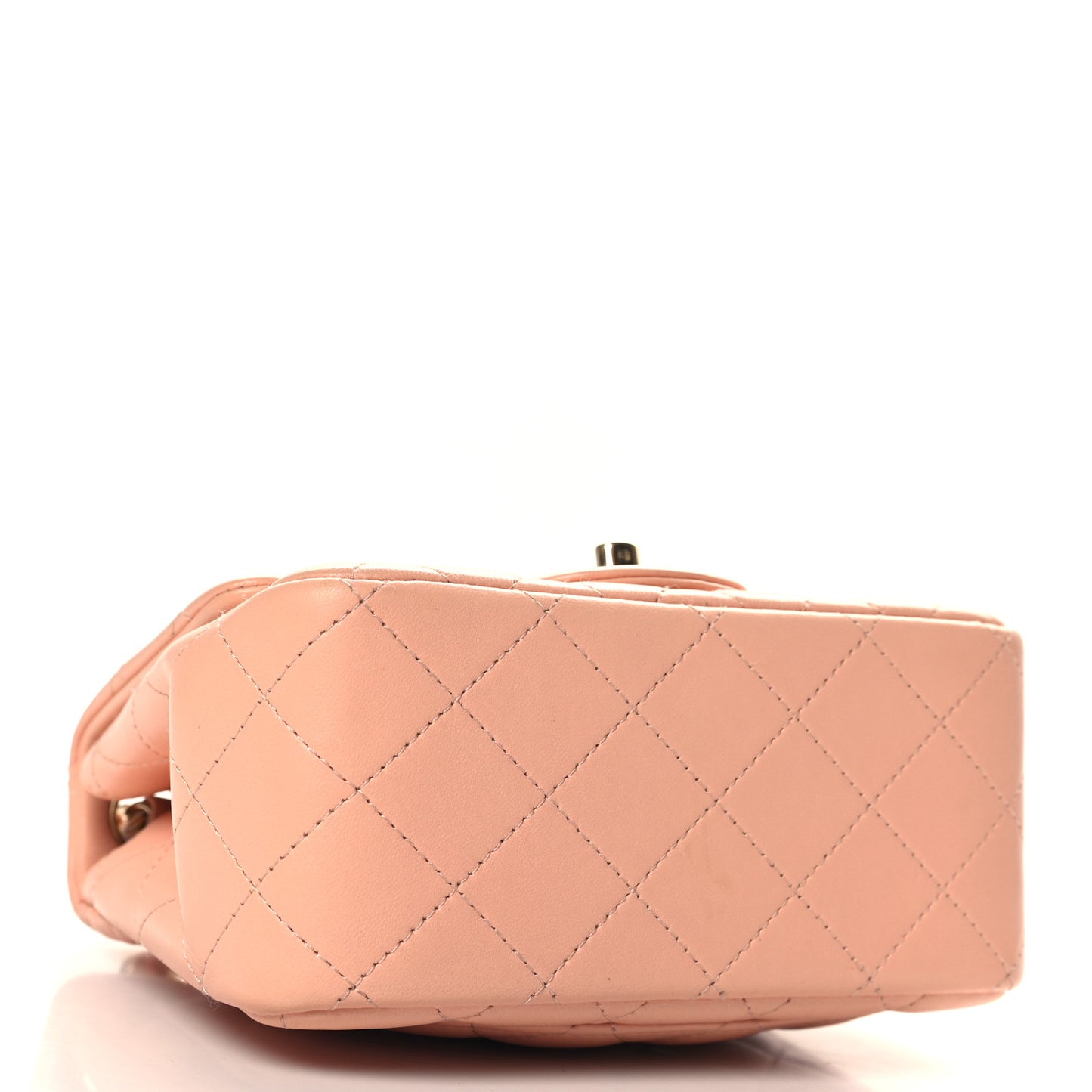 Lambskin Quilted Mini Square Flap