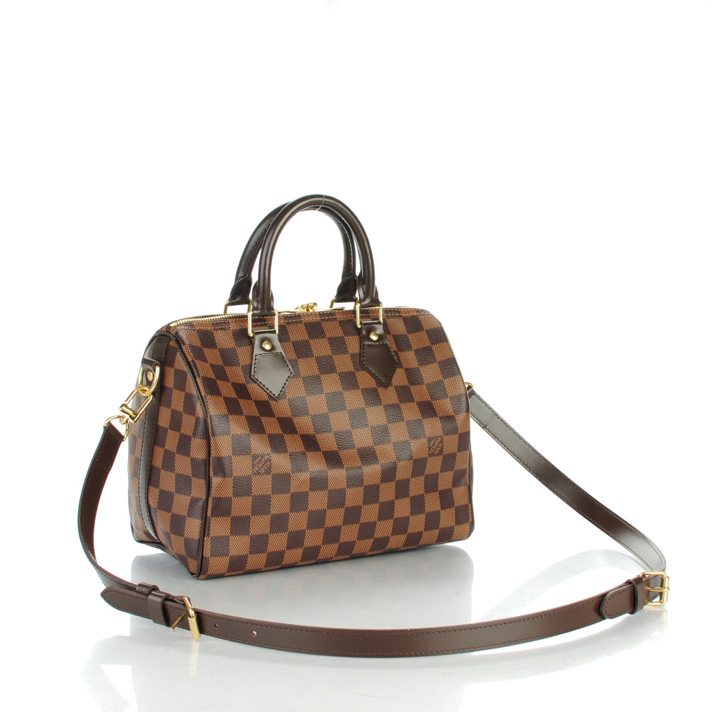Damier Ebene Speedy Bandouliere 25