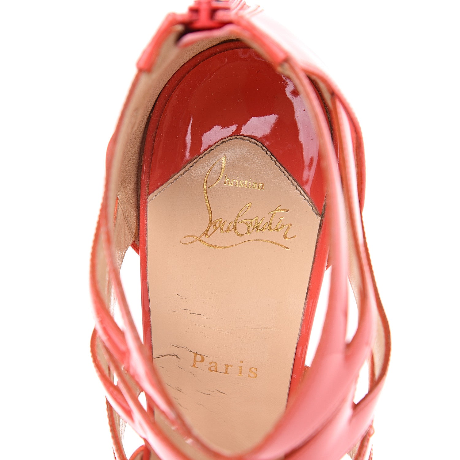 Christian Louboutin Patent Fernando 120 Sandals 40 6 of 10