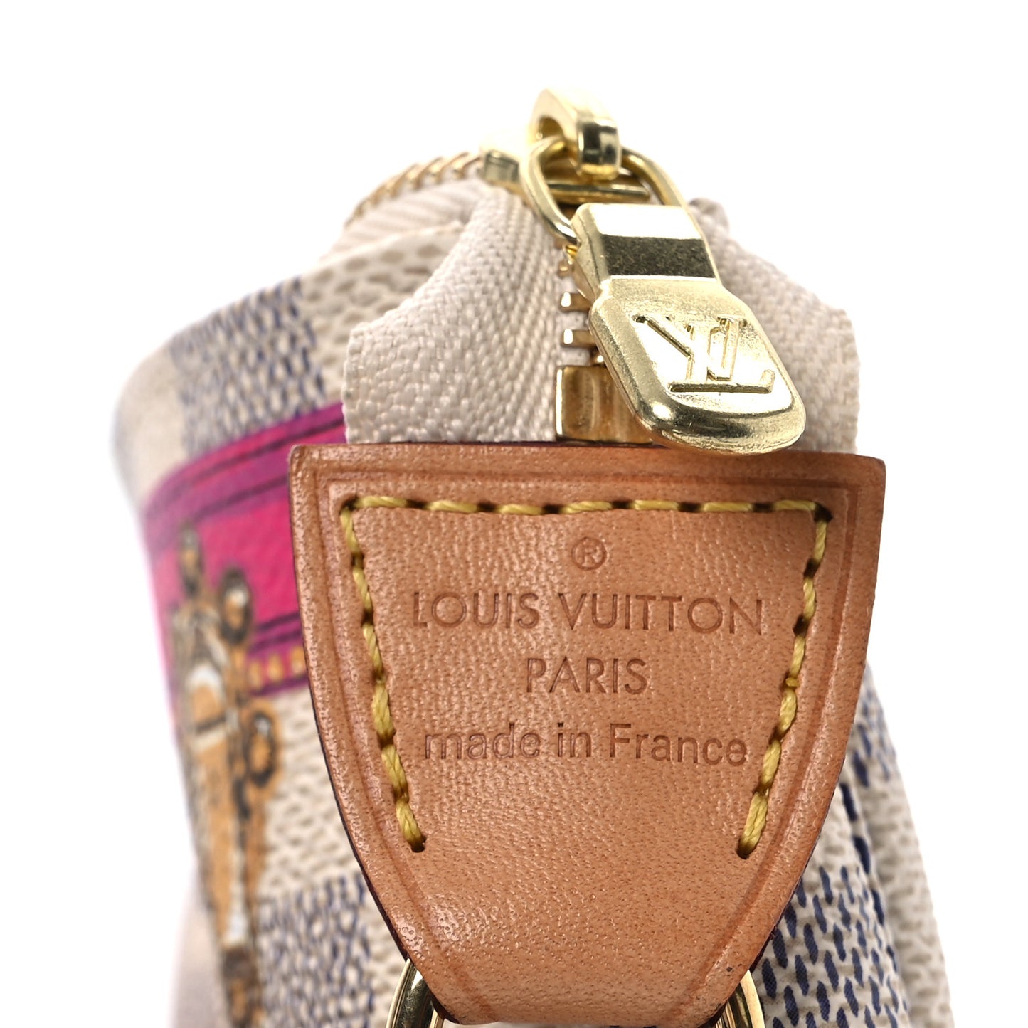 Damier Azur Summer Trunks Hawaii Mini Pochette Accessories