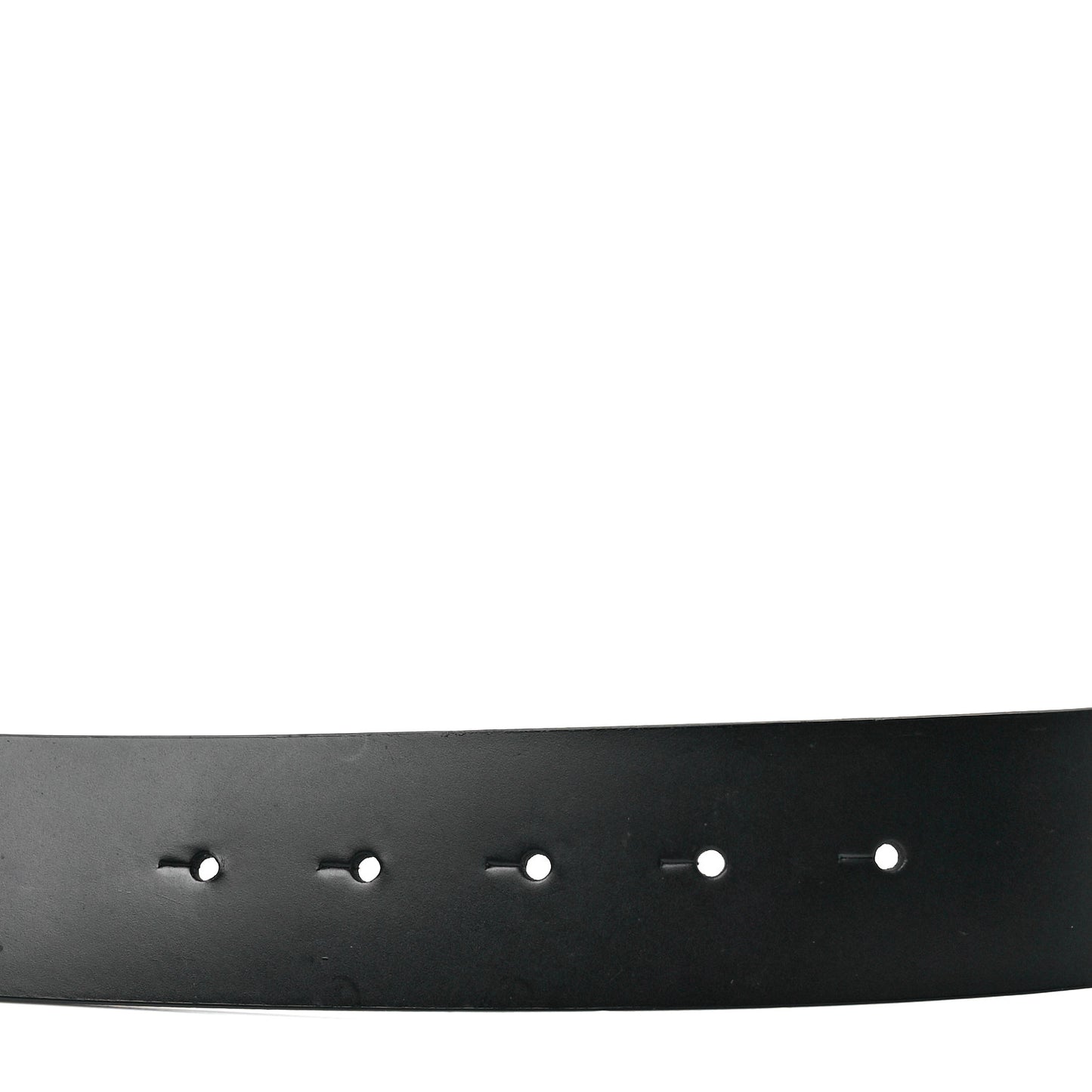 Calfskin Enamel CC Belt 95 38 Black