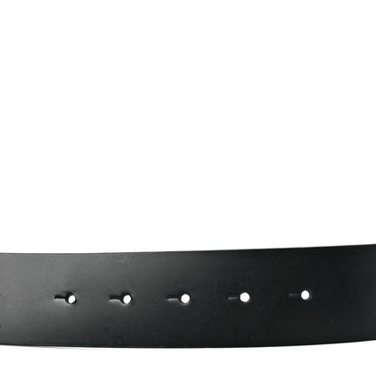 Chanel Calfskin Enamel CC Belt 95 38 Black 3 of 5
